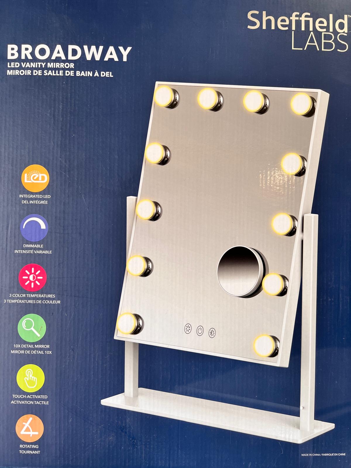 Sheffield Labs Broadway LED Vanity Mirror