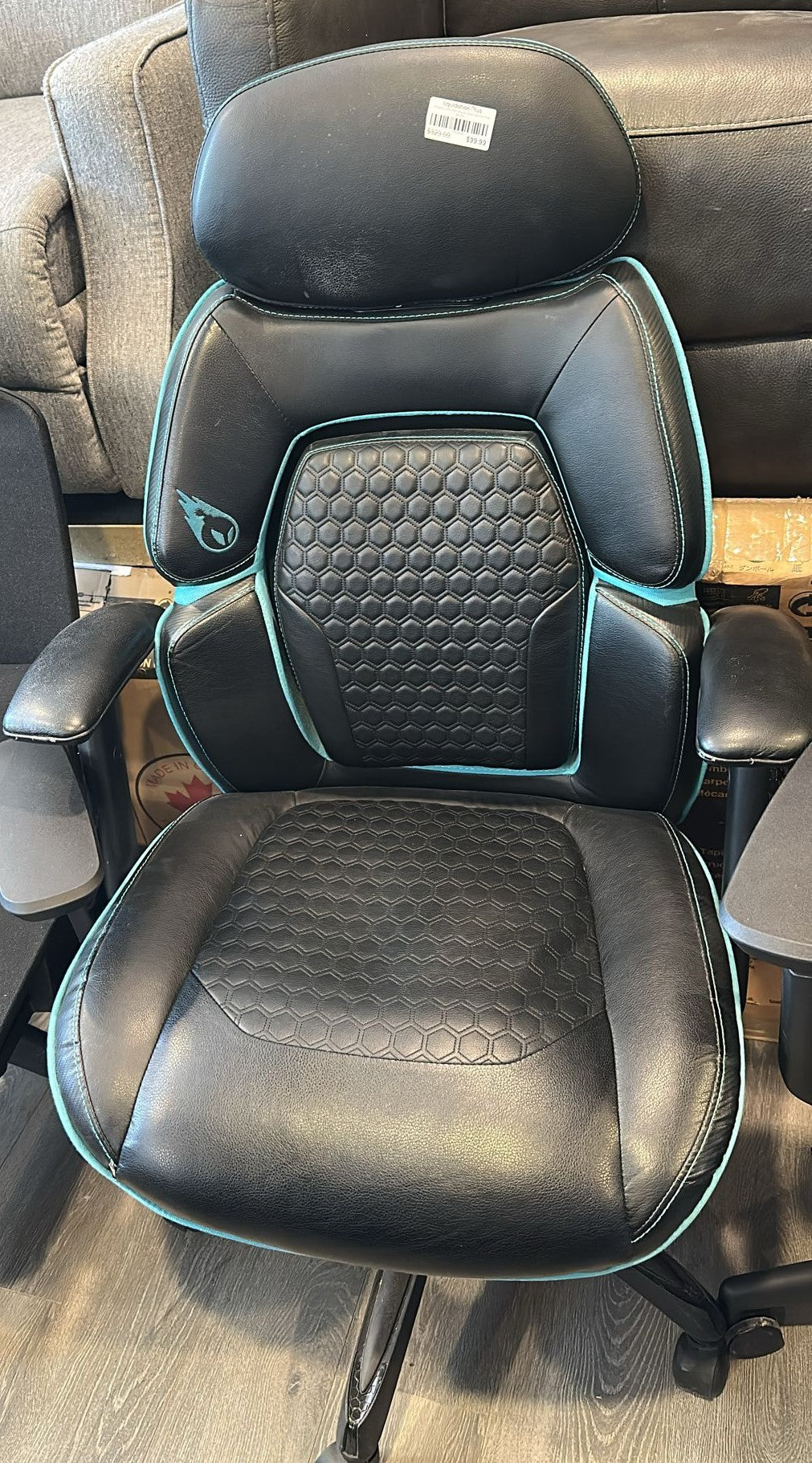 DPS Centurion Gaming Chair with Adjustable Headrest