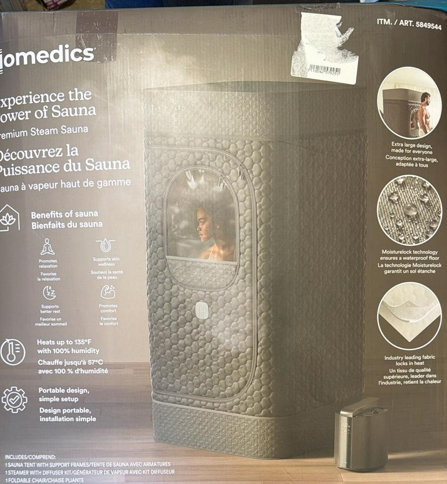 Homedics Portable Premium Steam Sauna