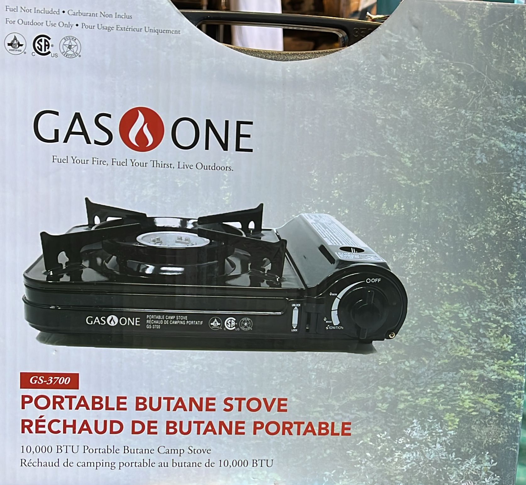 Gas One 10,000 BTU Butane Portable Stove