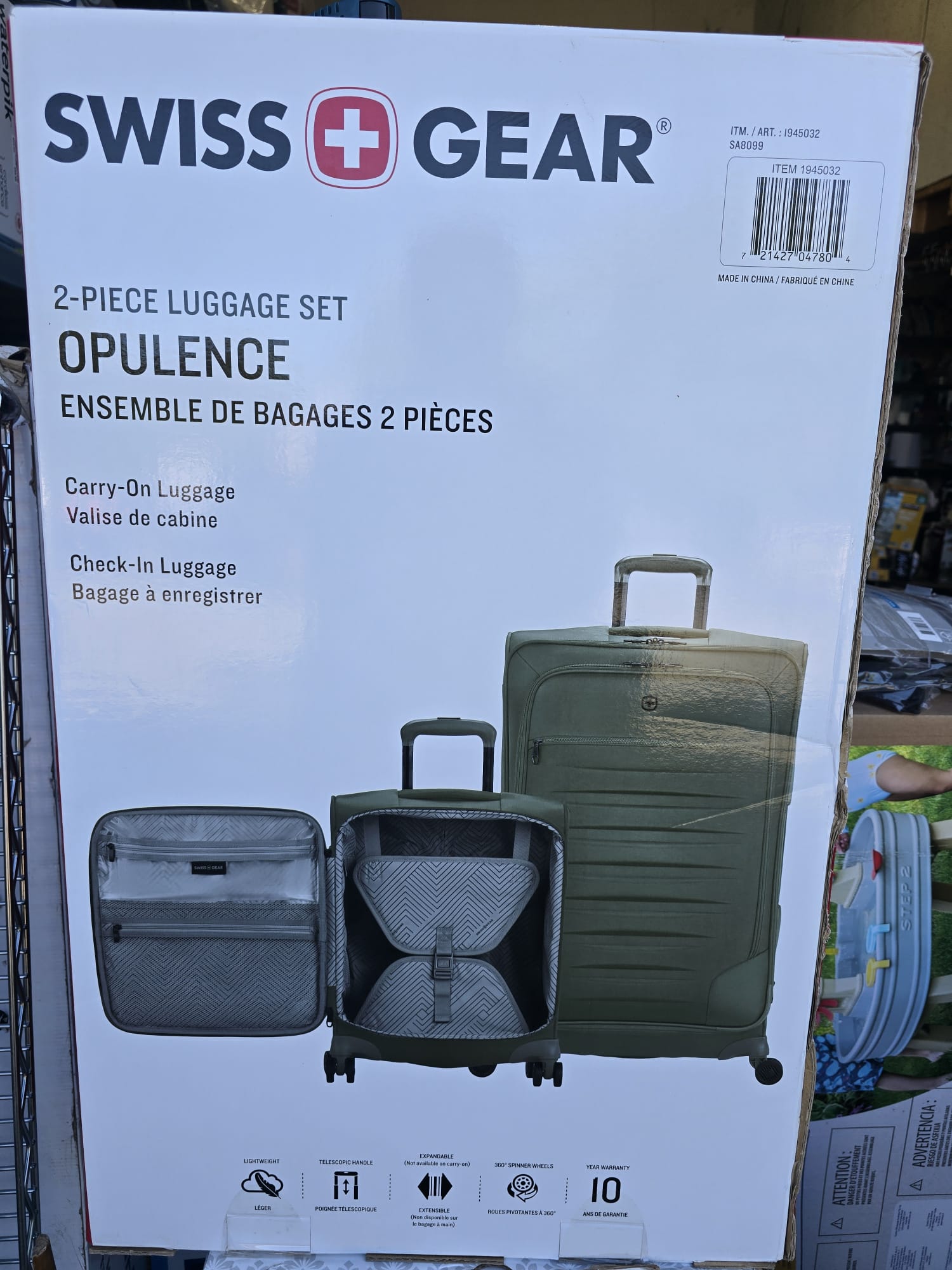 Swissgear - Opulence, 2-piece Soft-Side Luggage Set