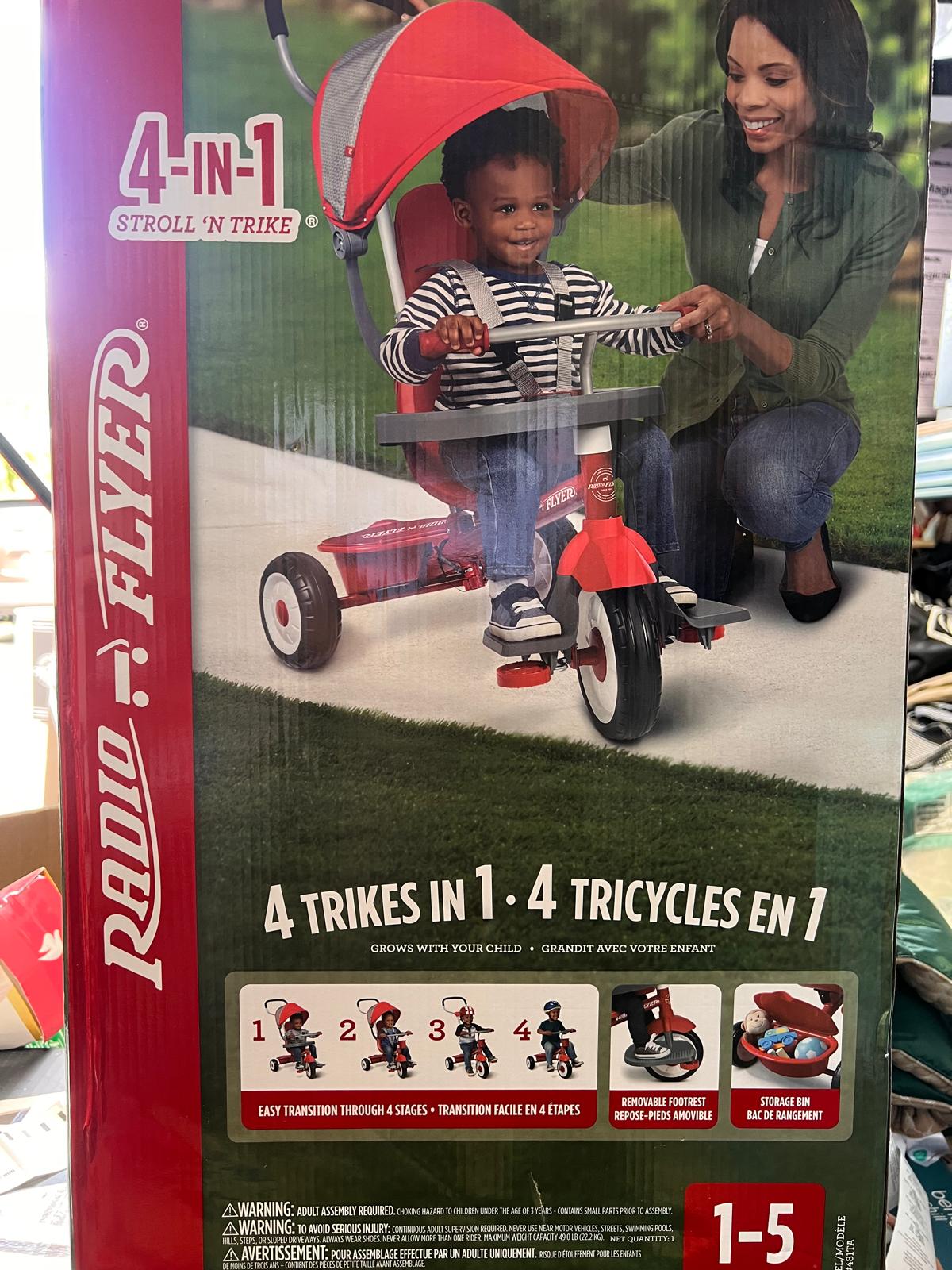 Radio Flyer 4 Trikes in 1