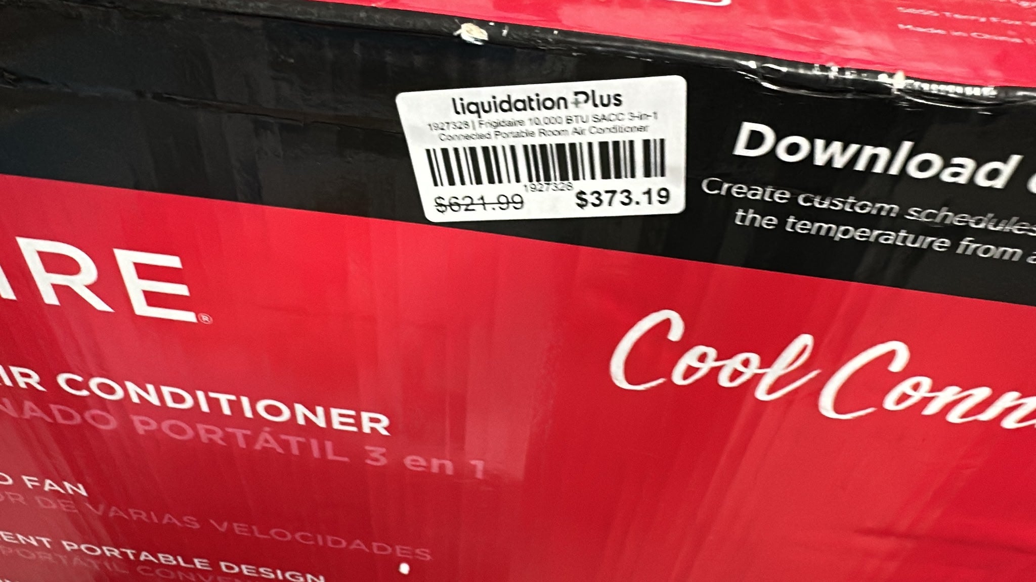 Frigidaire 10,000 BTU SACC 3-in-1 Connected Portable Room Air Conditioner