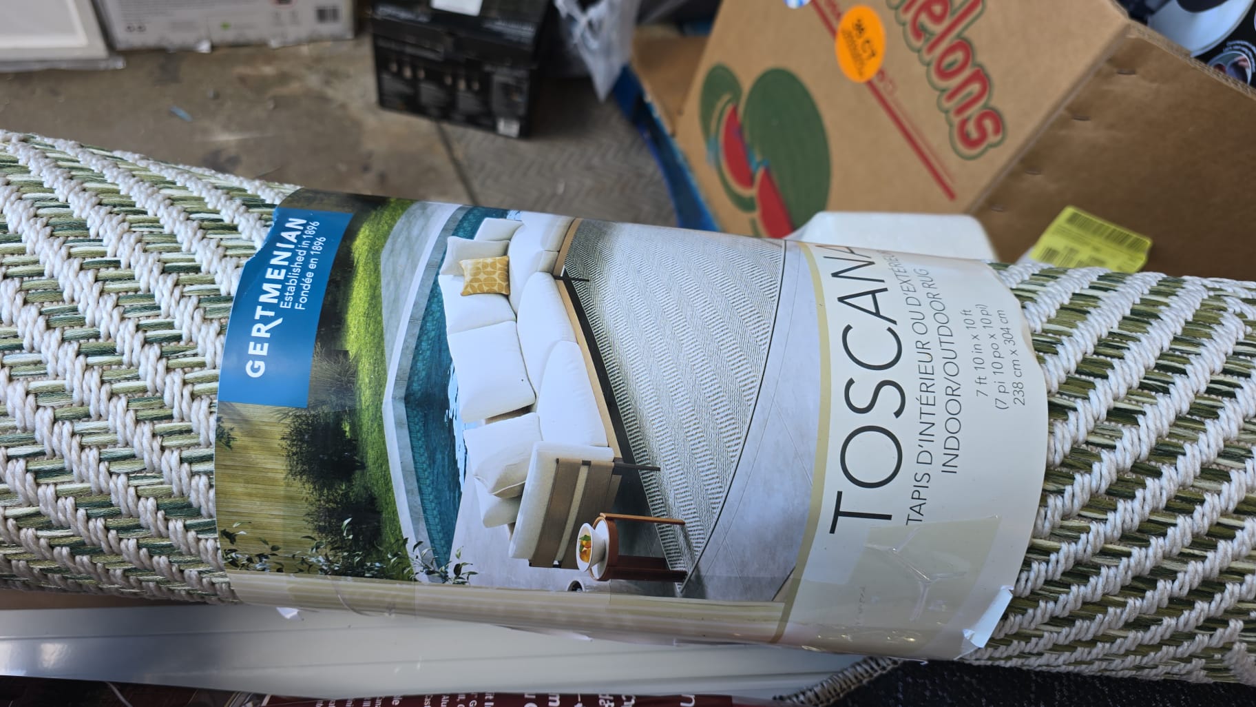 TOSCANA OUTDOOR AREA RUG 7'10'' X 10'