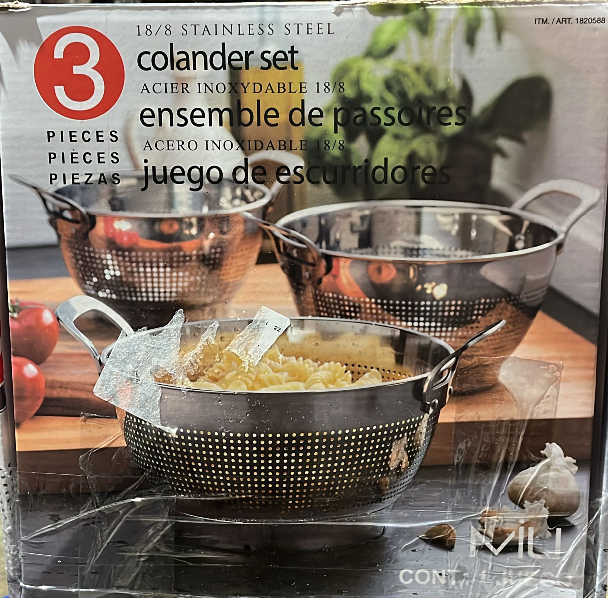 MIU COLANDER SET PACK OF 3
