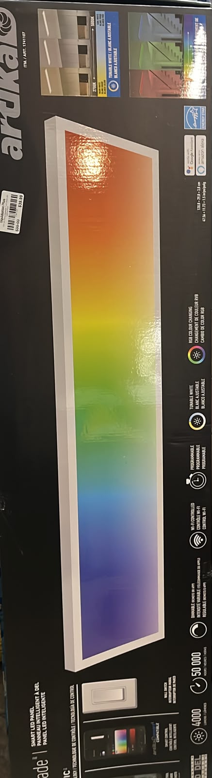 Artika Skyshade 1' x 4' Smart LED Lighting Panel