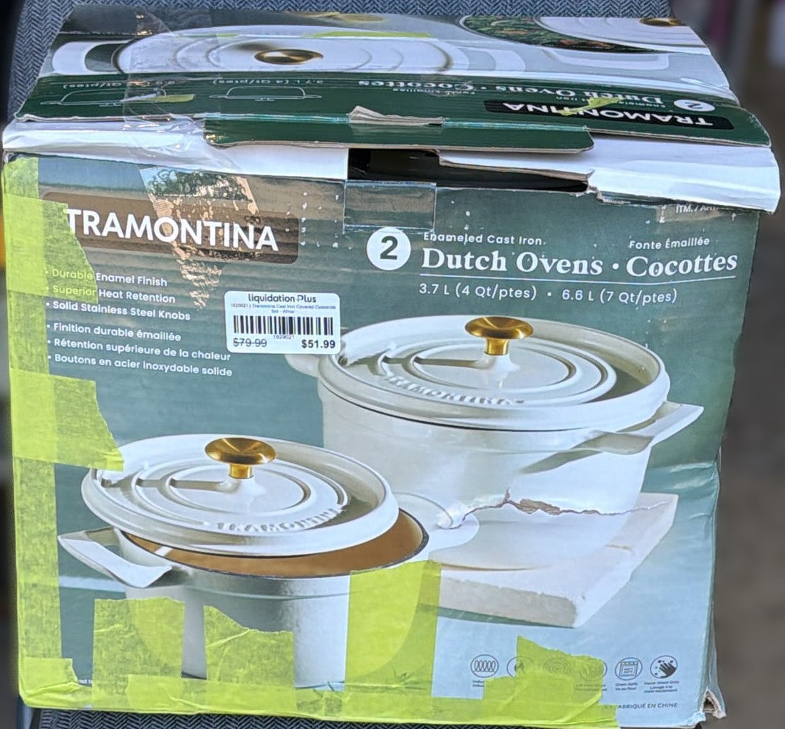Tramontina Enameled Cast Iron Round Dutch Oven