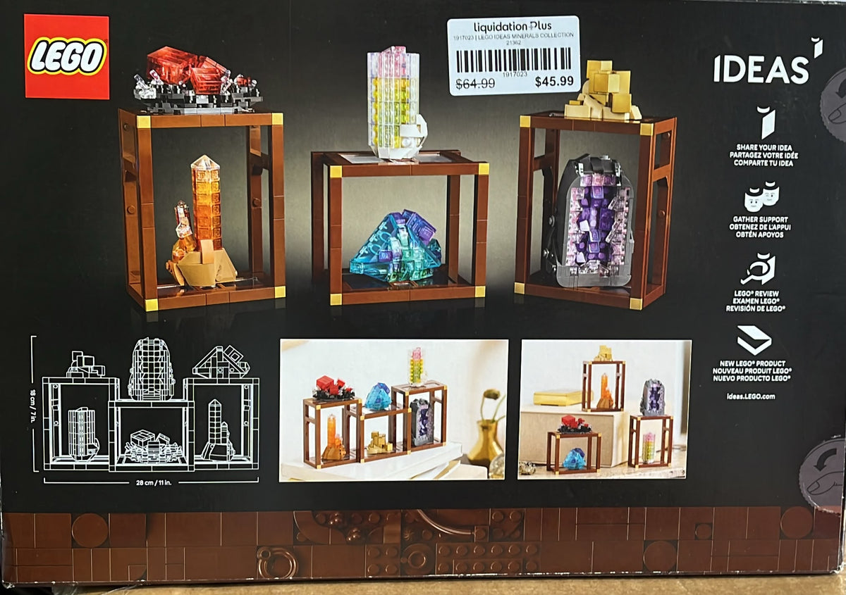 LEGO IDEAS MINERALS COLLECTION 21362