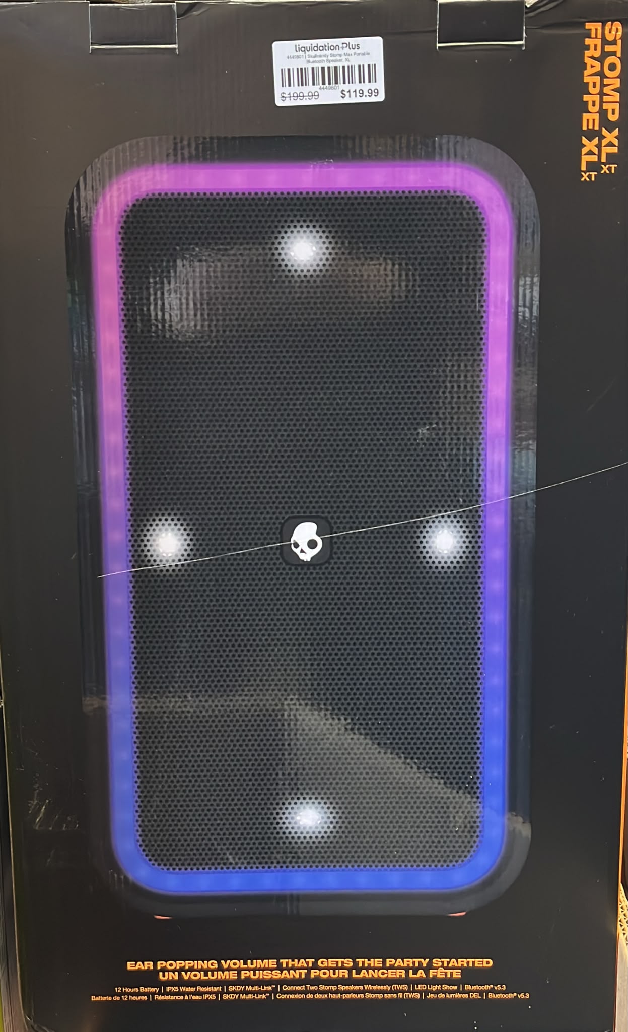 Skullcandy Stomp Max Portable Bluetooth Speaker, XL