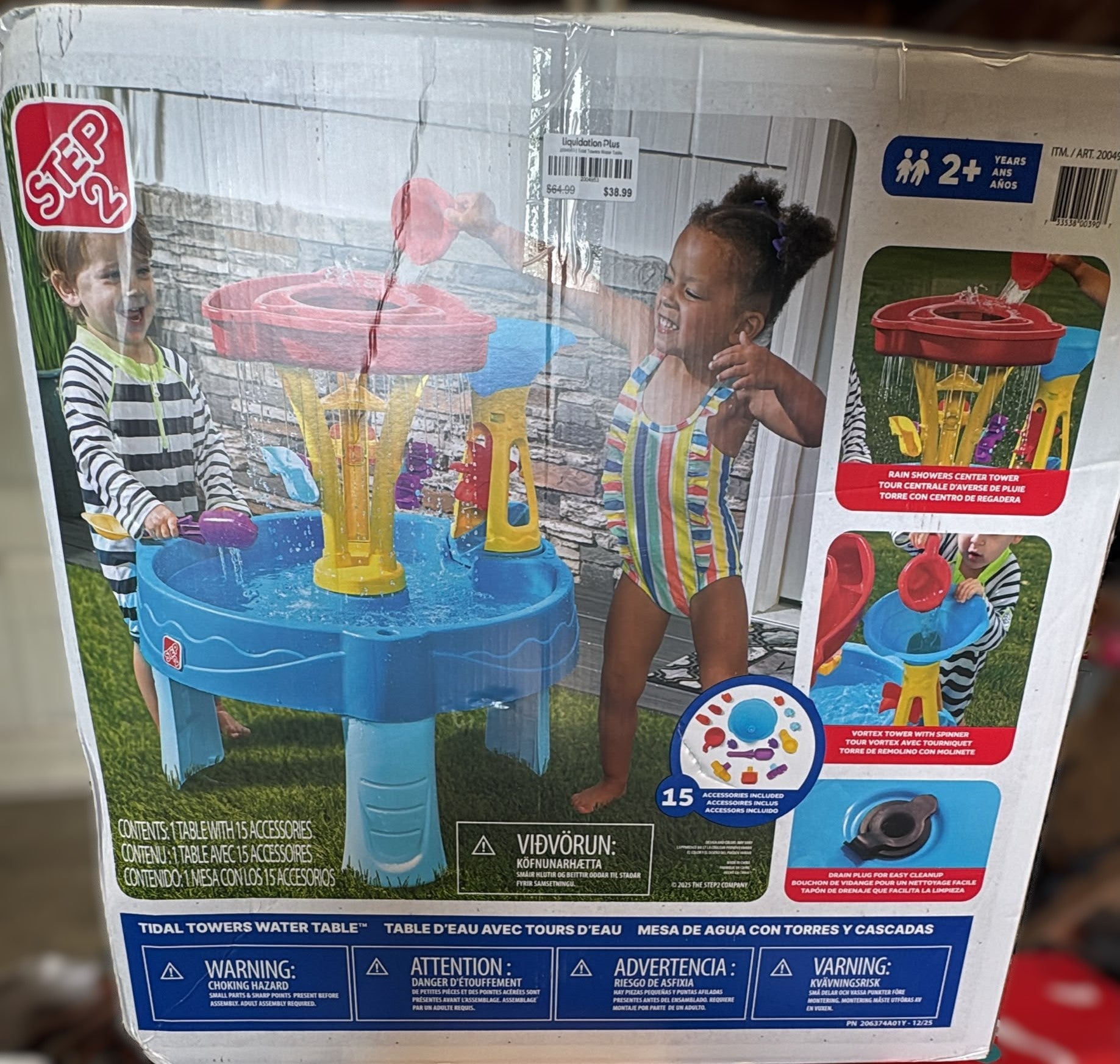 Tidal Towers Water Table