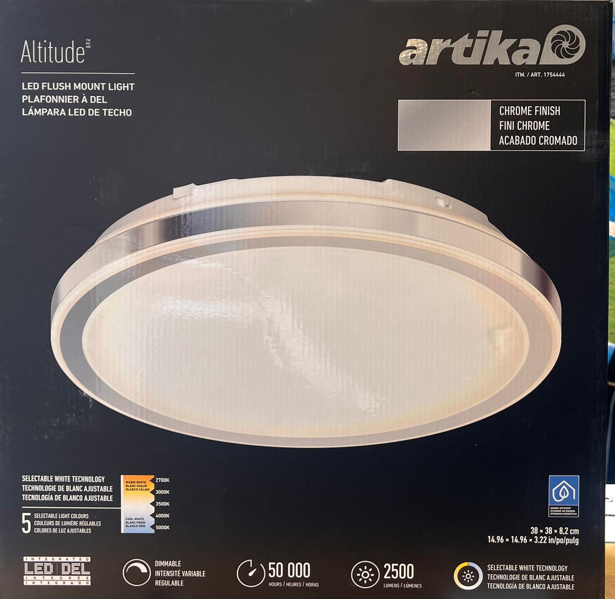 Artika Altitude LED 5CCT Flush Mount Light