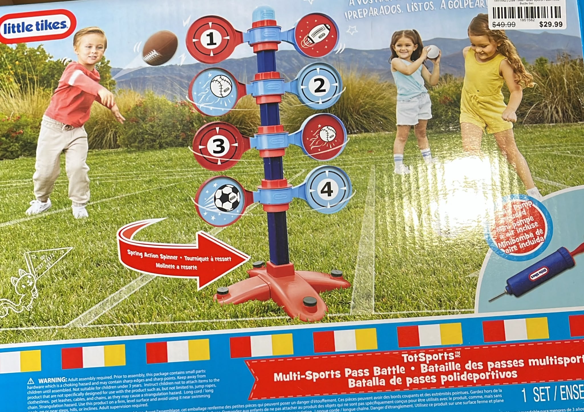 Little Tikes - Multi Sports PassThrow Battle Set