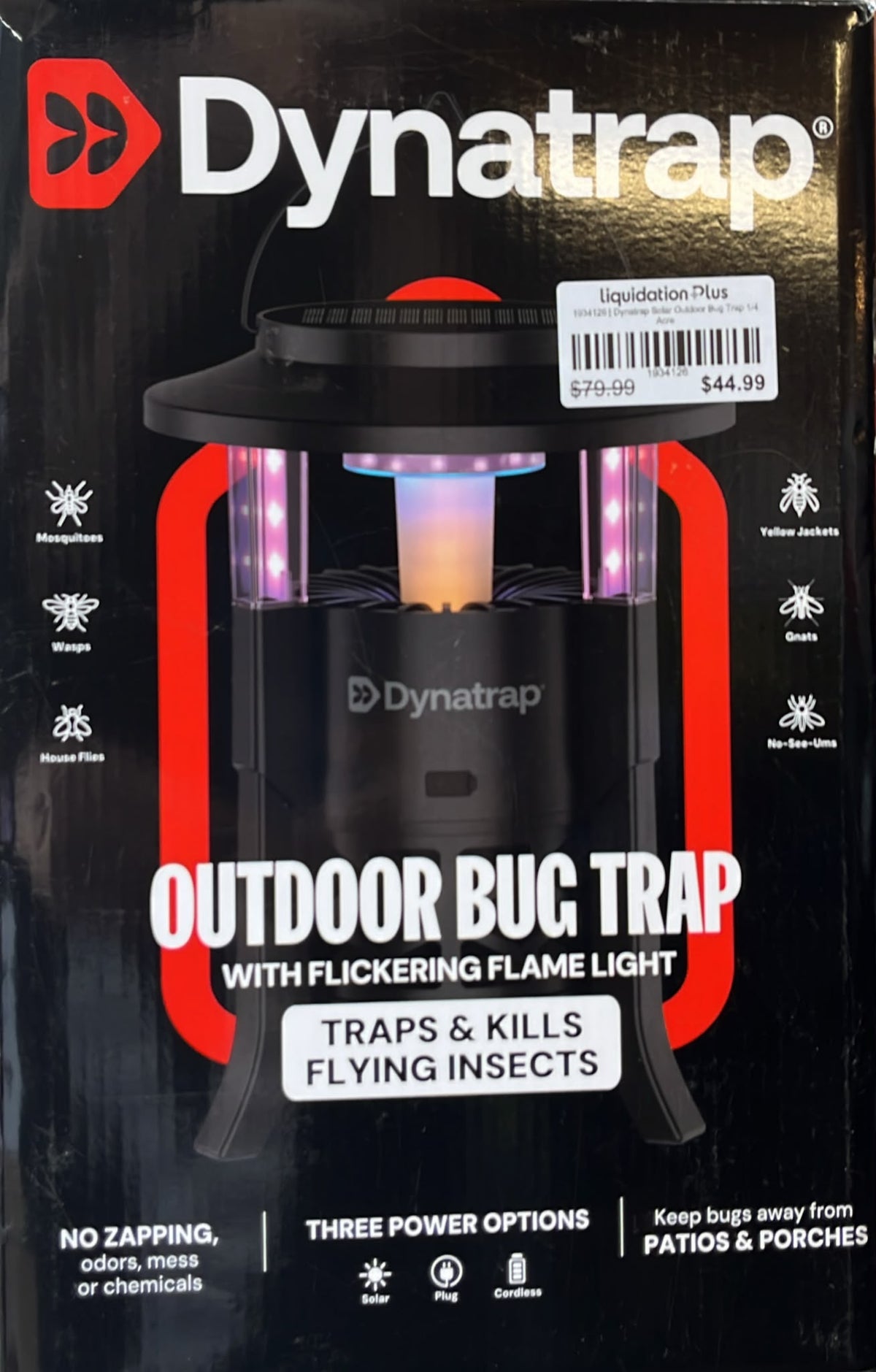 Dynatrap Solar Outdoor Bug Trap 1/4 Acre