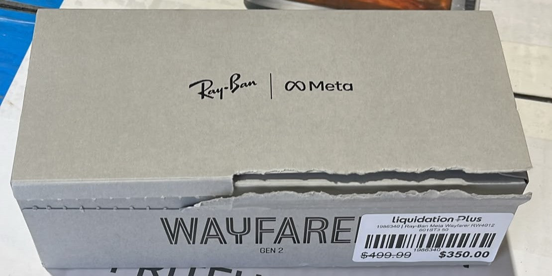 Ray-Ban Meta Wayfarer RW4012 601ST3 50