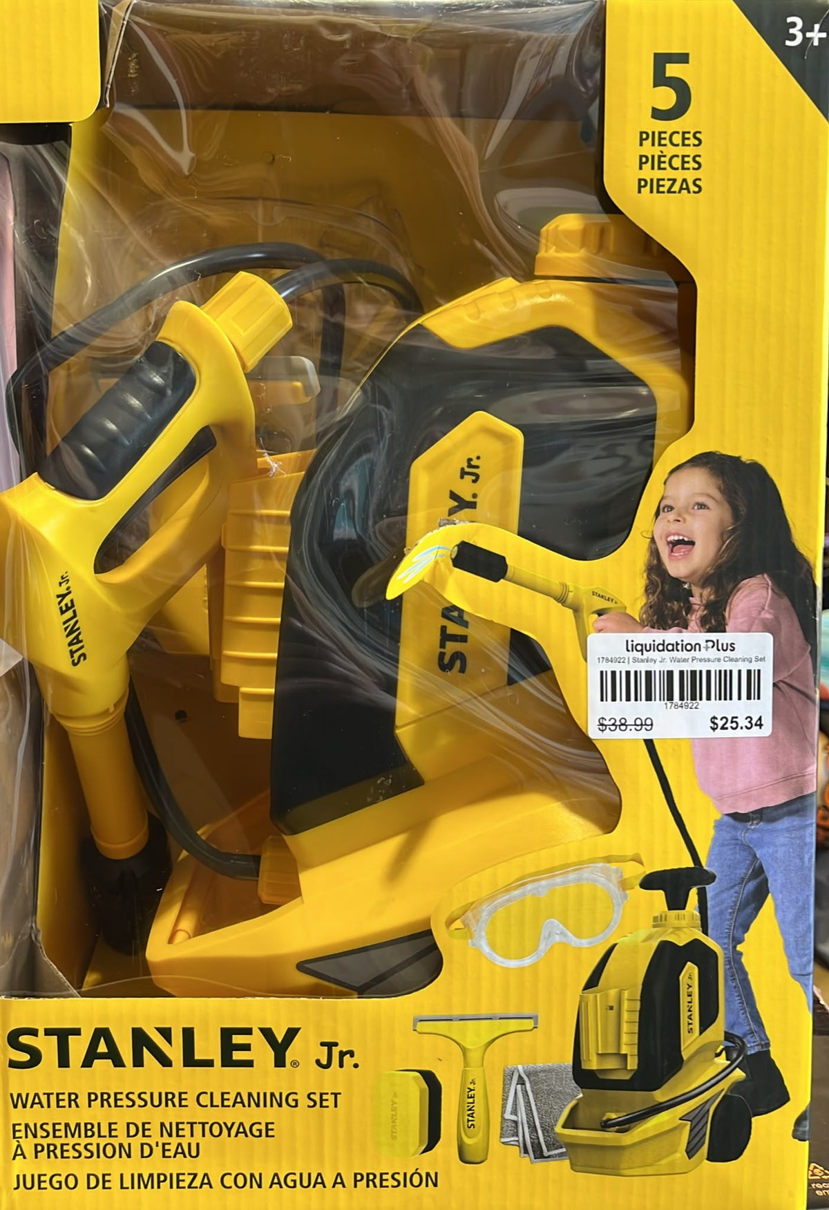 Stanley Jr. Water Pressure Cleaning Set