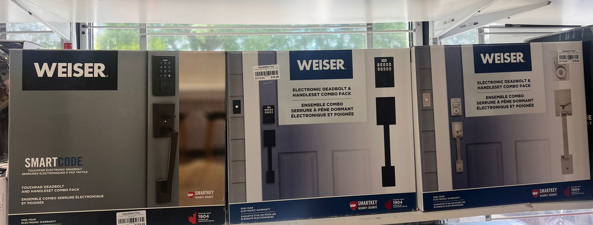 Weiser Electronic Door Lock and Handle Set