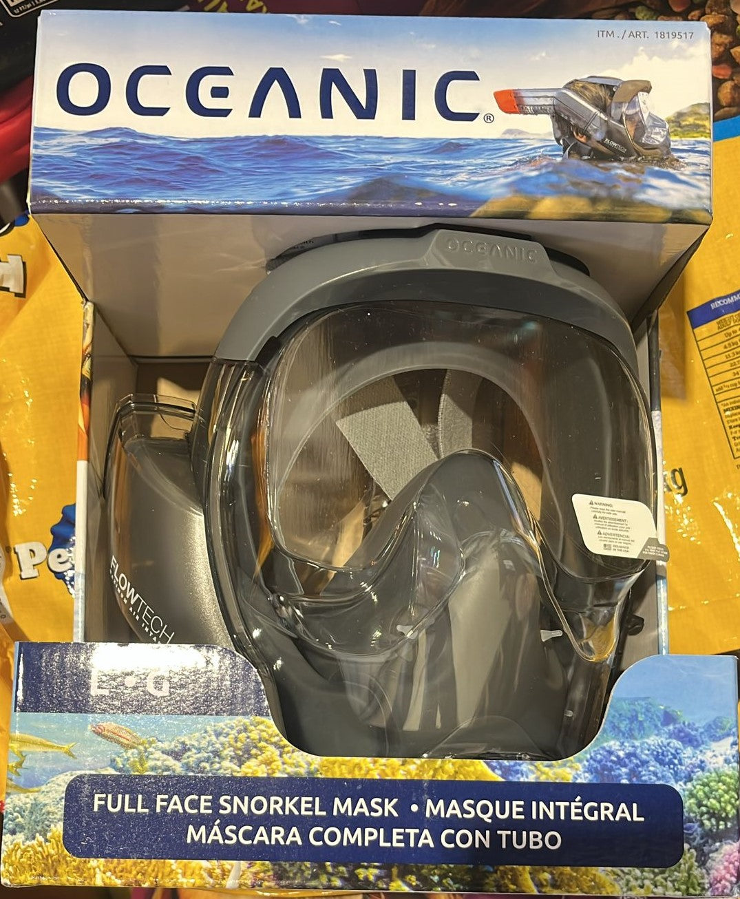 Huish Outdoors - Full-Face Snorkeling Mask