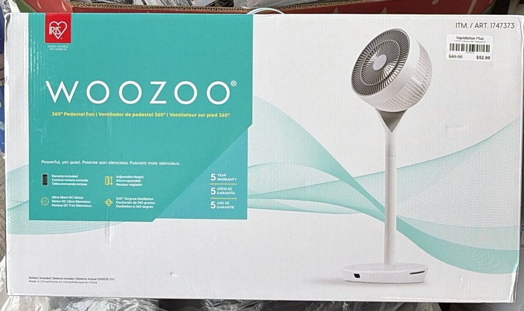 Woozoo 360° Pedestal Fan