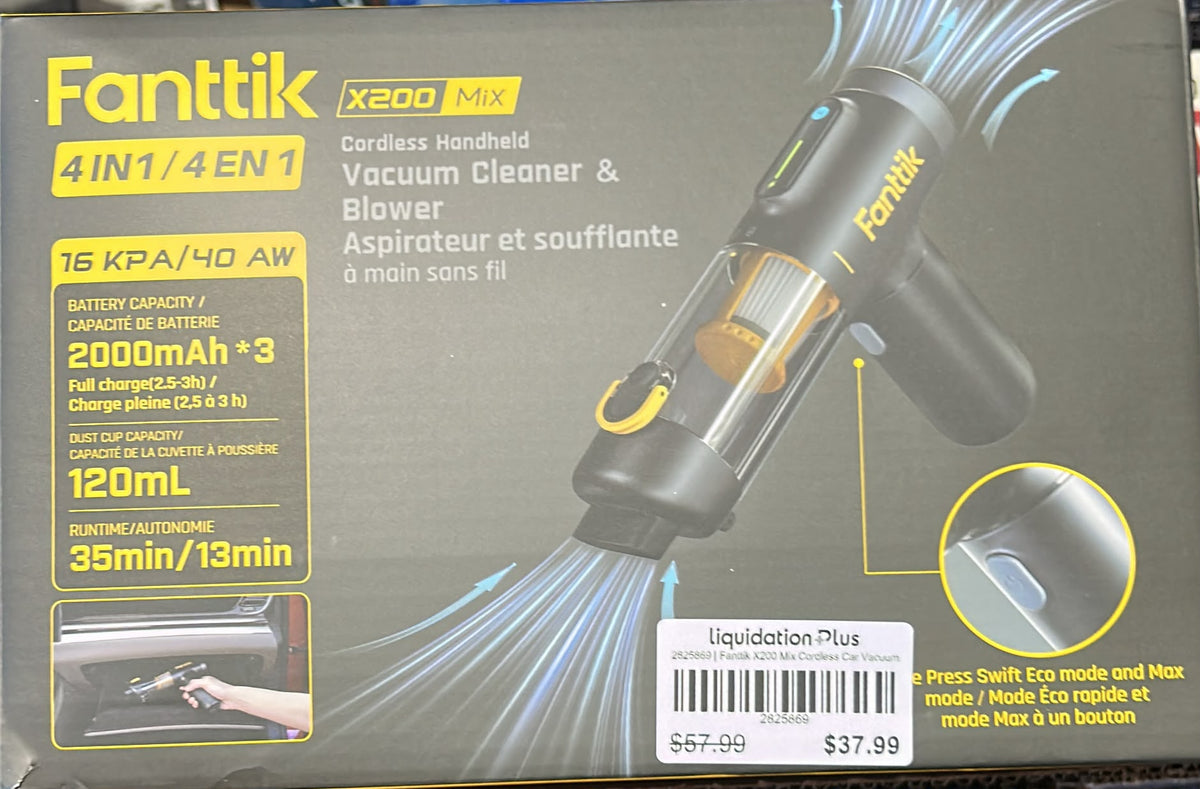 Fanttik X200 Mix Cordless Car Vacuum
