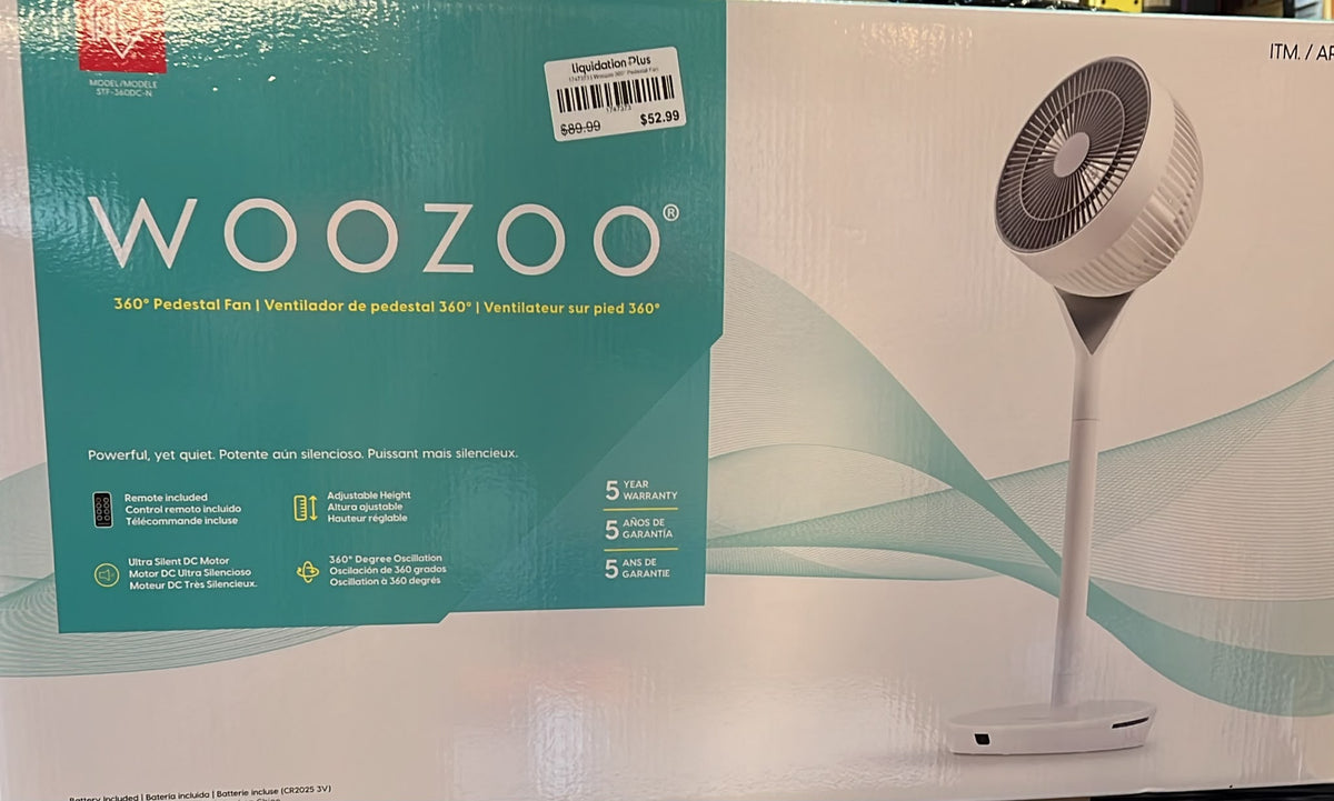 Woozoo 360° Pedestal Fan