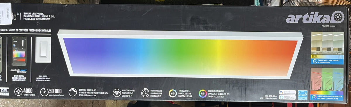 Artika Skyshade 1' x 4' Smart LED Lighting Panel
