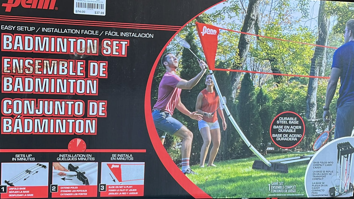 Penn - Easy Set-Up Badminton Set