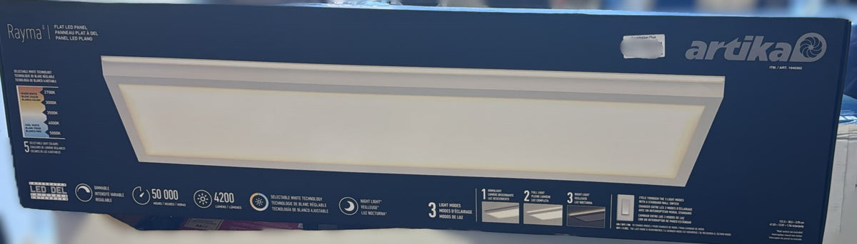 Artika Rayma Flat Panel Light with Backlight