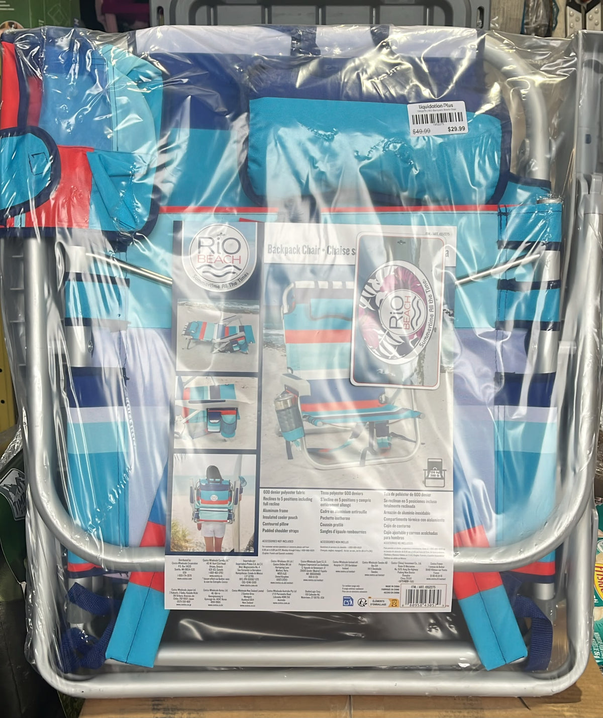 RIO Backpack Beach Chair
