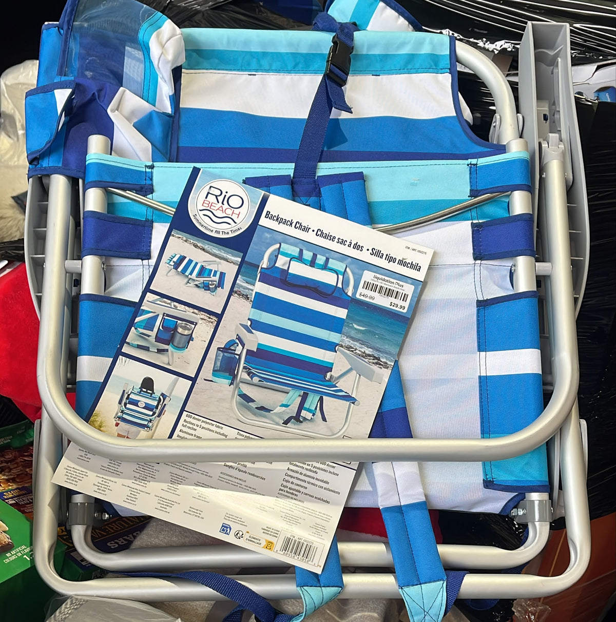 RIO Backpack Beach Chair