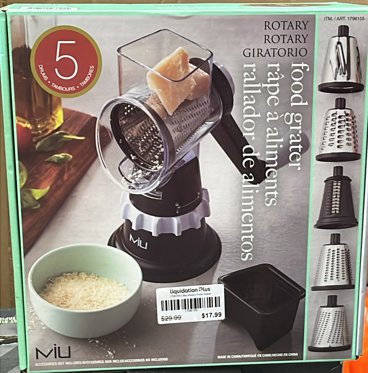 Miu Rotary Food Grater