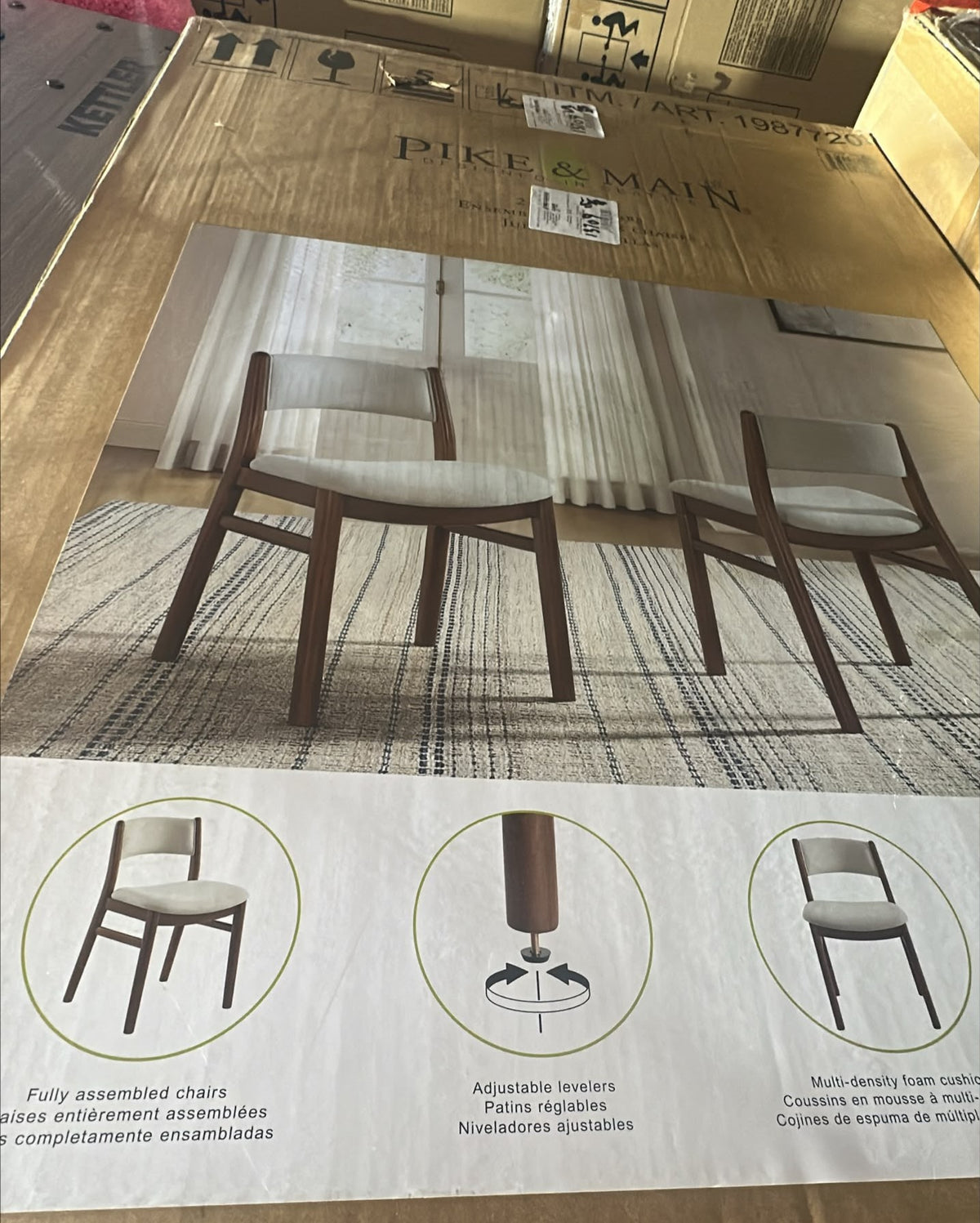 Pike & Main Hartford 2-pack Dining Chairs