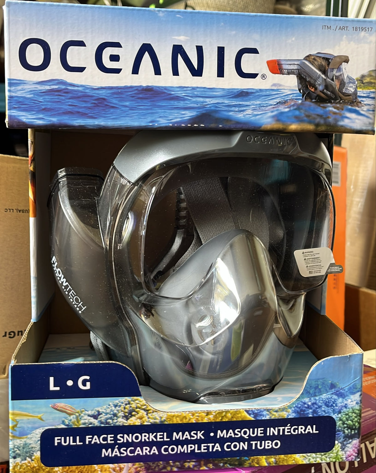 Huish Outdoors - Full-Face Snorkeling Mask