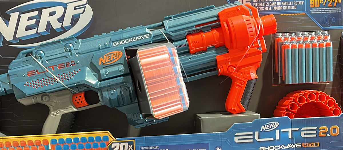 NERF BLASTER ASSORTMENT DARTS INCLUDED
