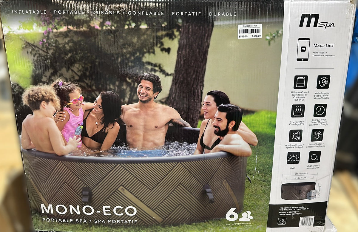 MSpa Mono Round Bubble-jet Spa