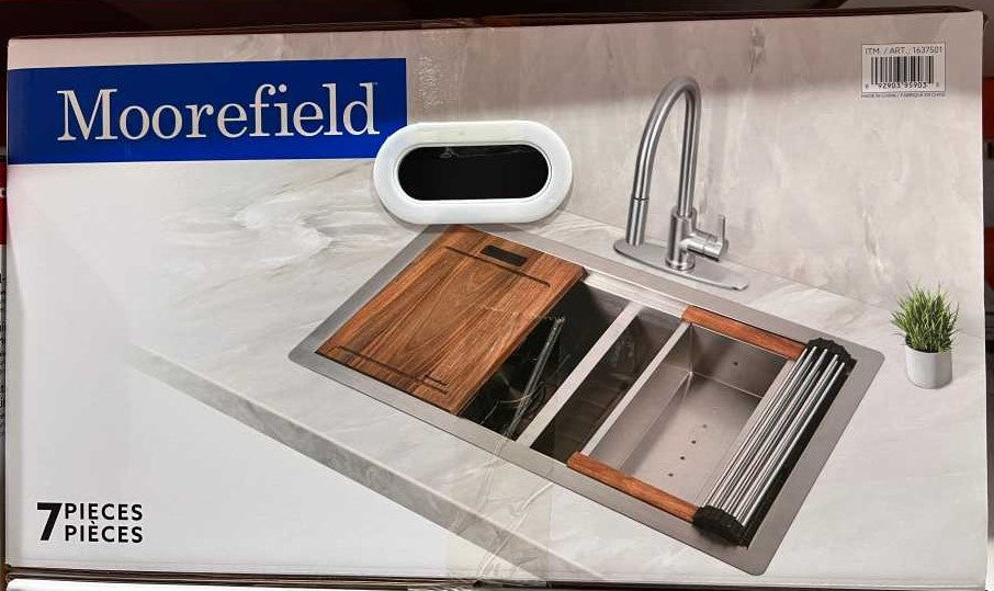 MOOREFIELD FRANCOIS KITCHEN SINK WORKSTATION