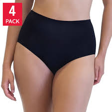 the natural Women's Leak Proof High Rise Brief, 4-pack