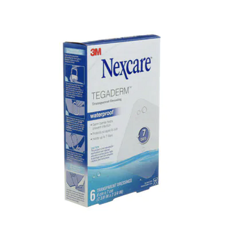 Nexcare™ Tegaderm™ Transparent Dressing, Waterproof, 6-PACK