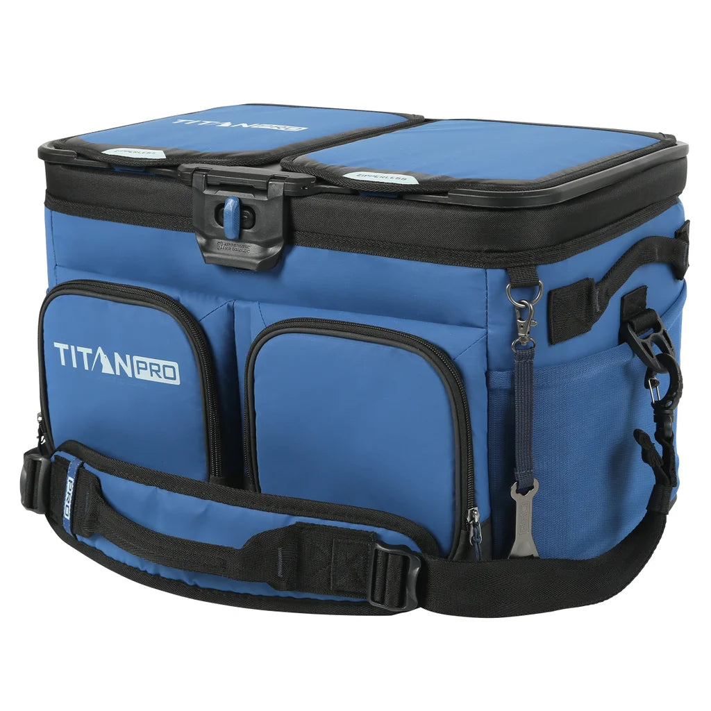 Titan PRO by Arctic Zone 48 Can Triple Zipperless Cooler