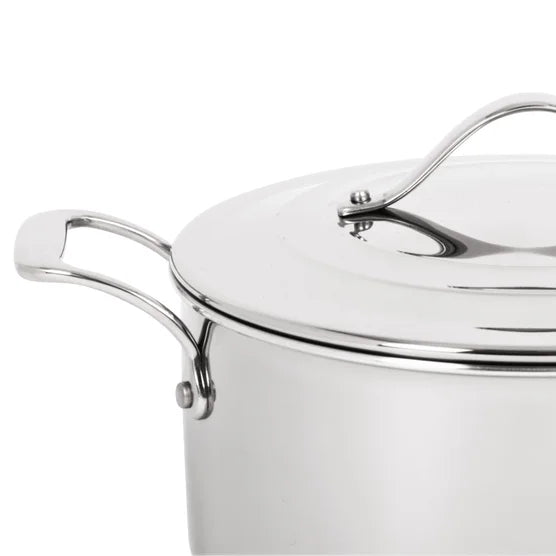 Lagostina Napoli 5-ply Clad Stainless-steel Commercial Cookware Set, 13-pieces