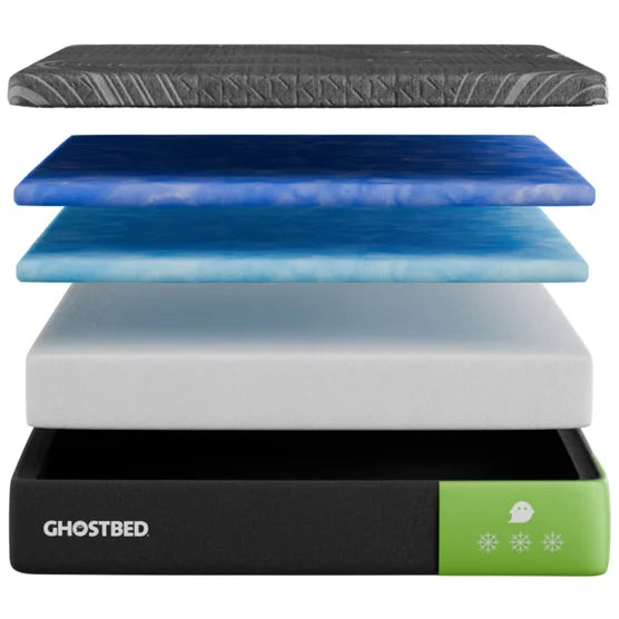 GhostBed Majestic 35.6 cm (14 in.) Mattress with Cooling Gel Memory Foam King