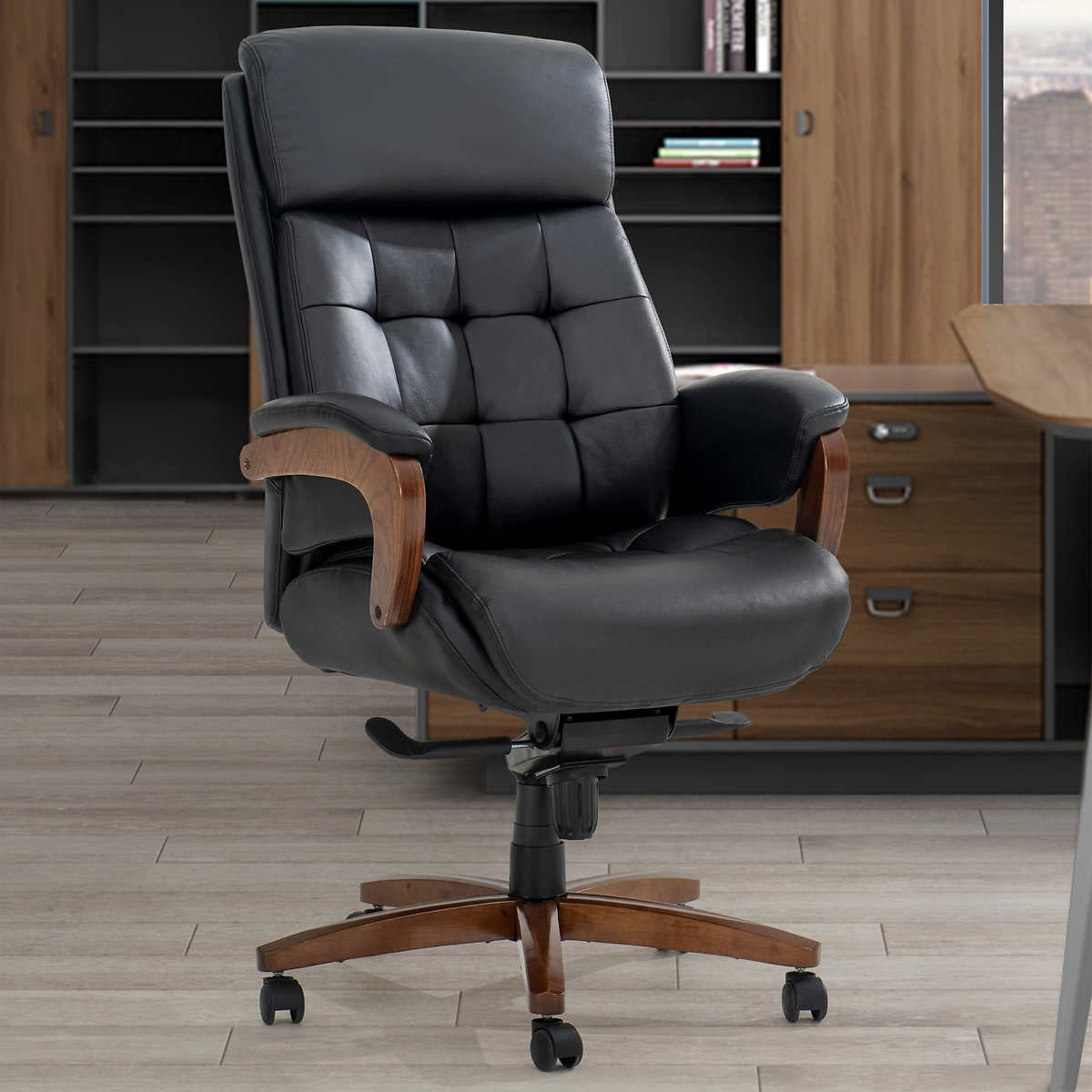 Tuscany Top Grain Leather High Back Executive Office Chair