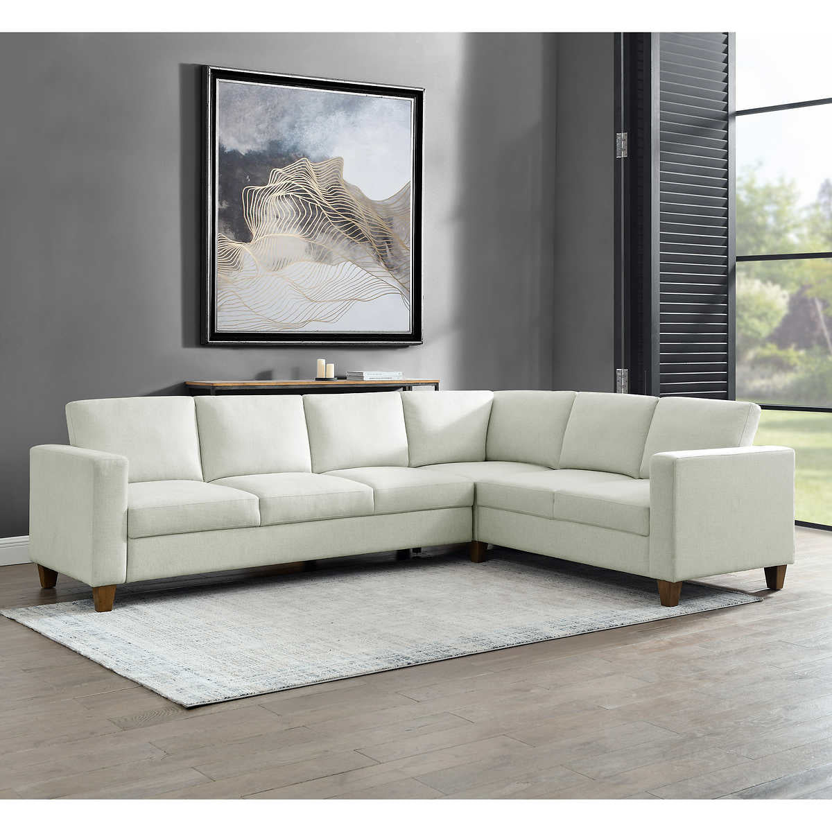 Thomasville Dillard Convertible Sleeper Sectional