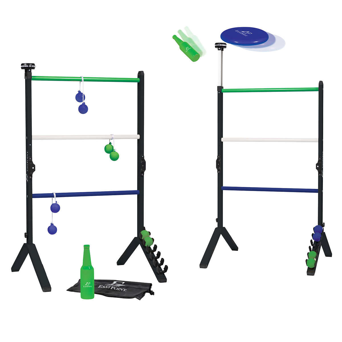 EastPoint Premium 2-in-1 Ladderball and Bottle Smash Combo Set