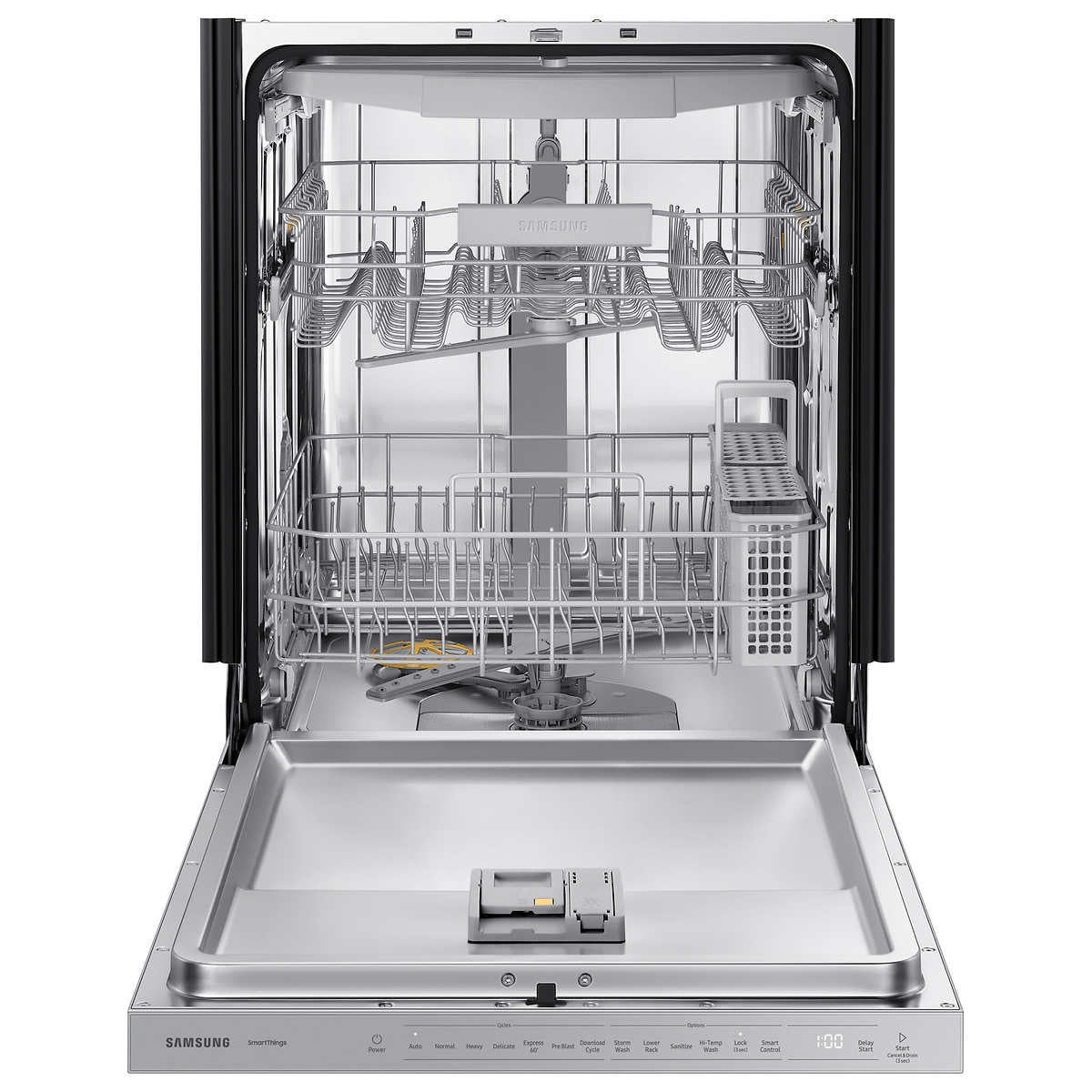 Samsung 24 in. Stainless Steel Dishwasher with Auto Open Dry and Third Rack