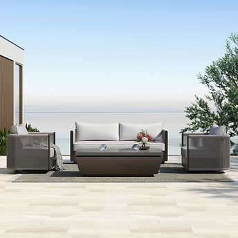 VEGA 4PC PATIO SEATING SET