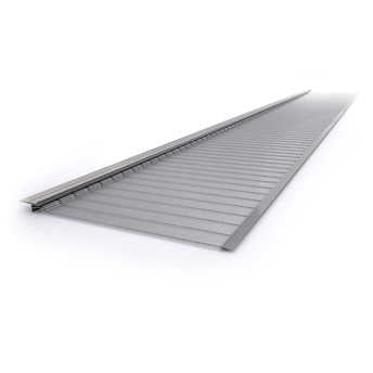 EasyOn Gutter Guard Gutter System, Length: 30.48 m (100 ft.)