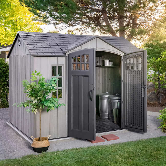 LIFETIME 10X8 Outdoor Storage Shed