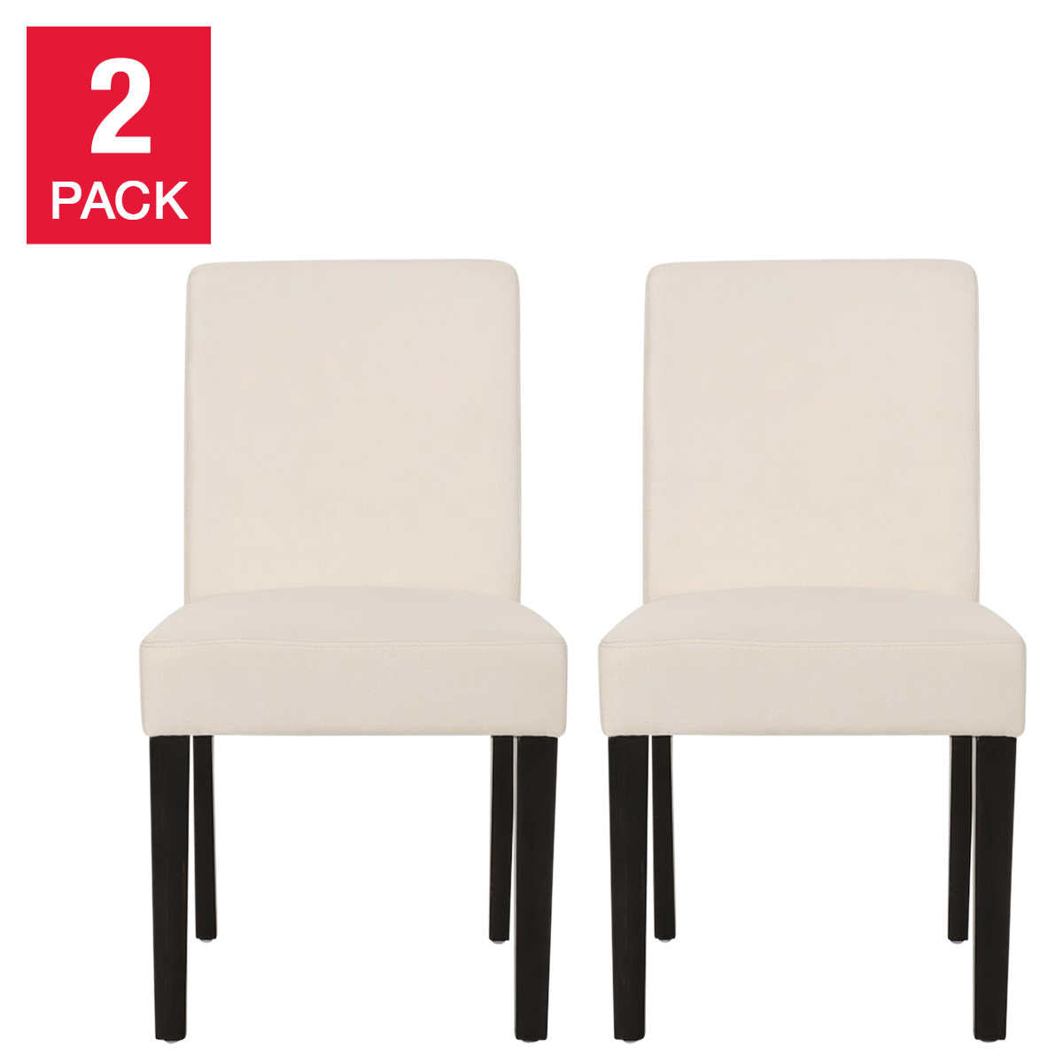 GIANNA BEIGE CHAIR 2PK