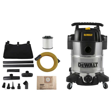 Dewalt 10 gal. Stainless-steel Wet/Dry Vacuum