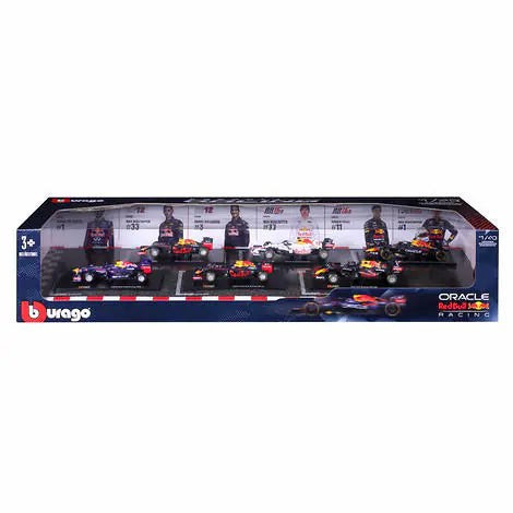 BURAGO Formula 1 Red Bull - 1:43 Die Cast (6-pack)